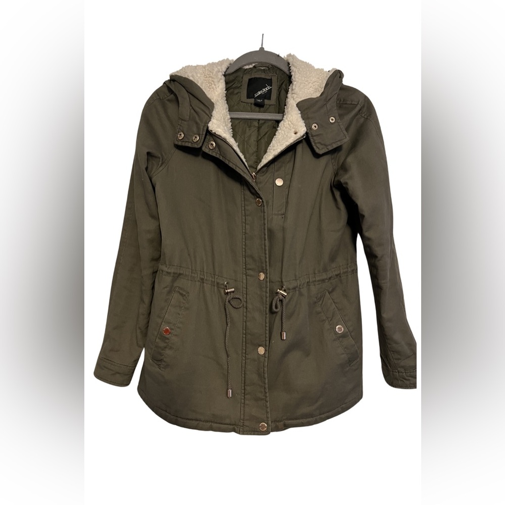 Khaki Green Anorak Jacket